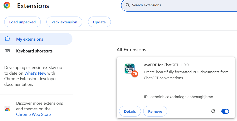 AyaPDF Screenshot